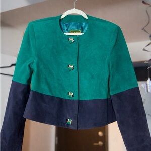 Vintage Danier Suede Blazer (1980s–1990s)